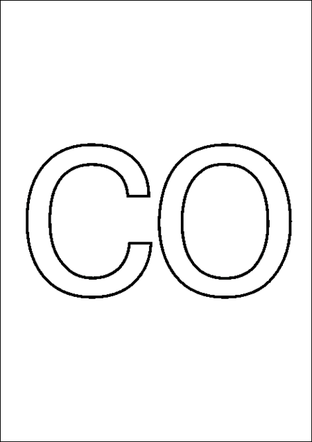 Раскраска слоговая таблица. Изучаем буквы. Изучаем слоги.    