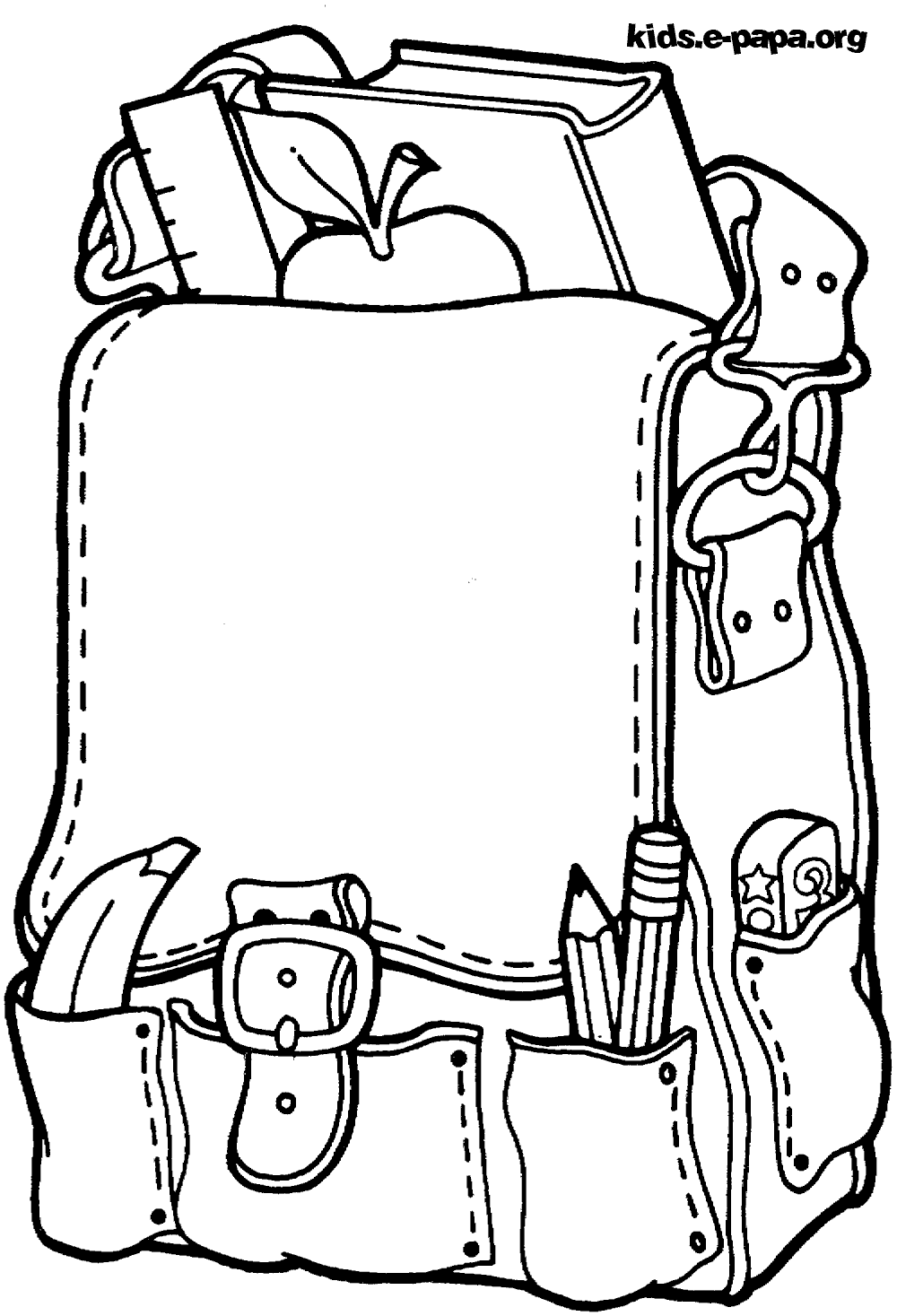 раскраска День Знаний. Первое сентября - день знаний.       