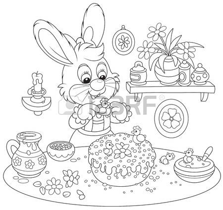 Раскраска для детей праздничный стол. Красивый стол на праздник.