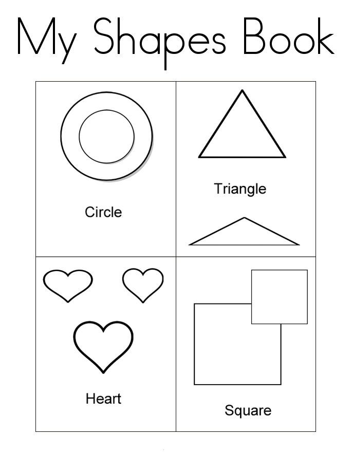 Раскраски составленные из геометрических фигур
