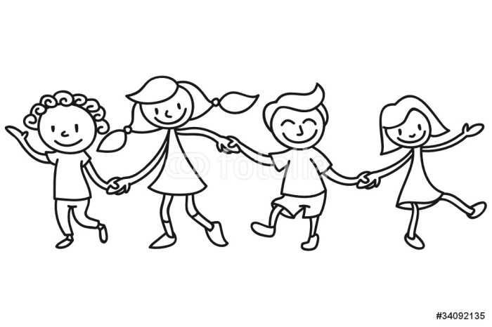 Обучающие раскраски для детей. Раскраски про дружбу для детей.