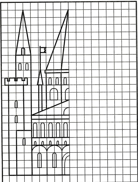 Детские раскраски повтори узор. Раскрась и повтори узор для детей.