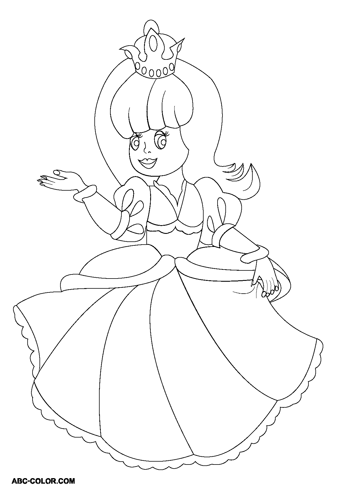 Раскраски для девочек королевы. Короли и королевы. Корона.  