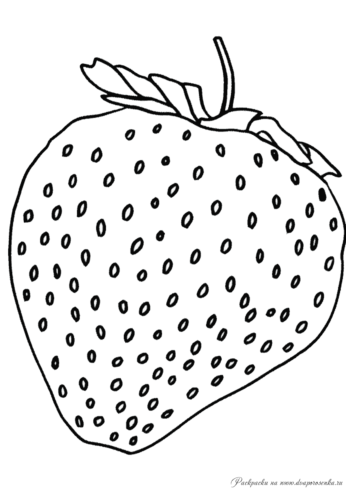 Изучаем фрукты с детьми. Раскрась фрукты. Раскраски для дошкольника.