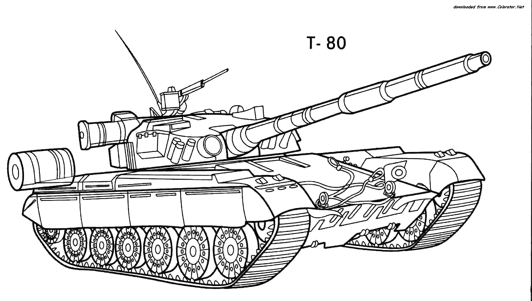 Раскраски танки. Разукрась танки. Большие и маленькие танки. 
