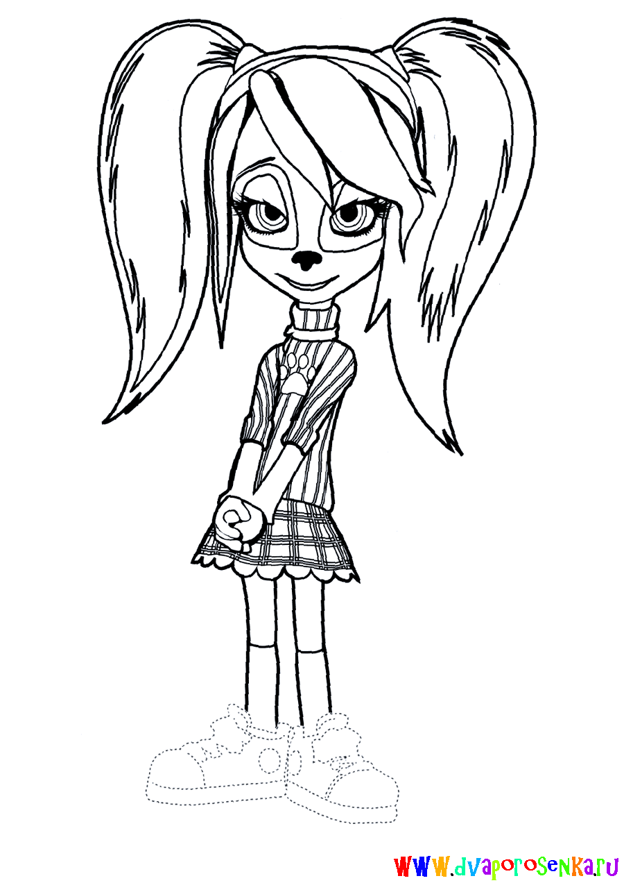 Раскраски для девочек Семья Барбоскиных. Мультфильм Барбоскины