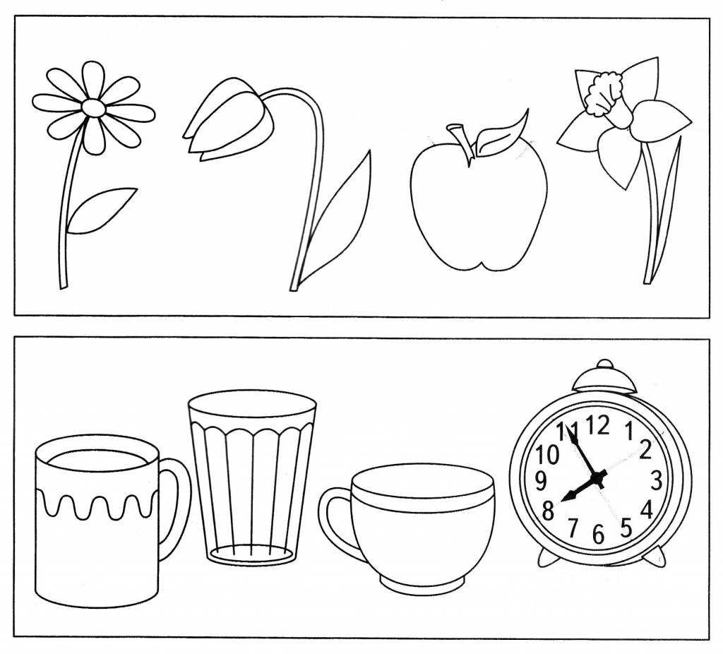 Ребенок должен найти лишний предмет из предложенных. Найди предмет. 