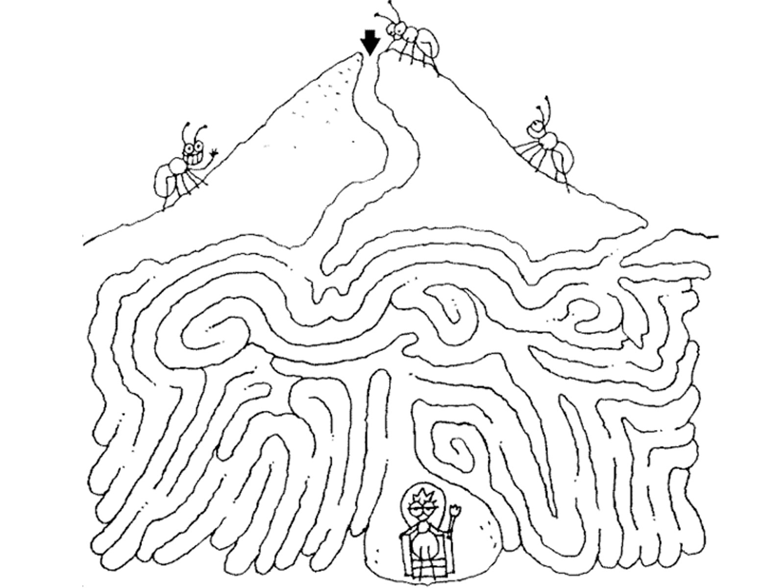 Раскраски для детей. Обучающие раскраски для детей. Лабиринты. 