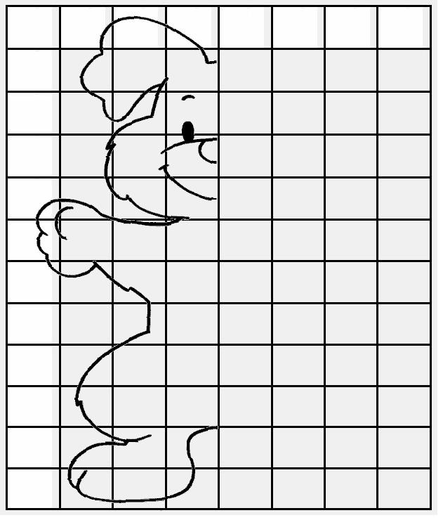 в категории представлены раскраски рисуем по клеточкам для детей.