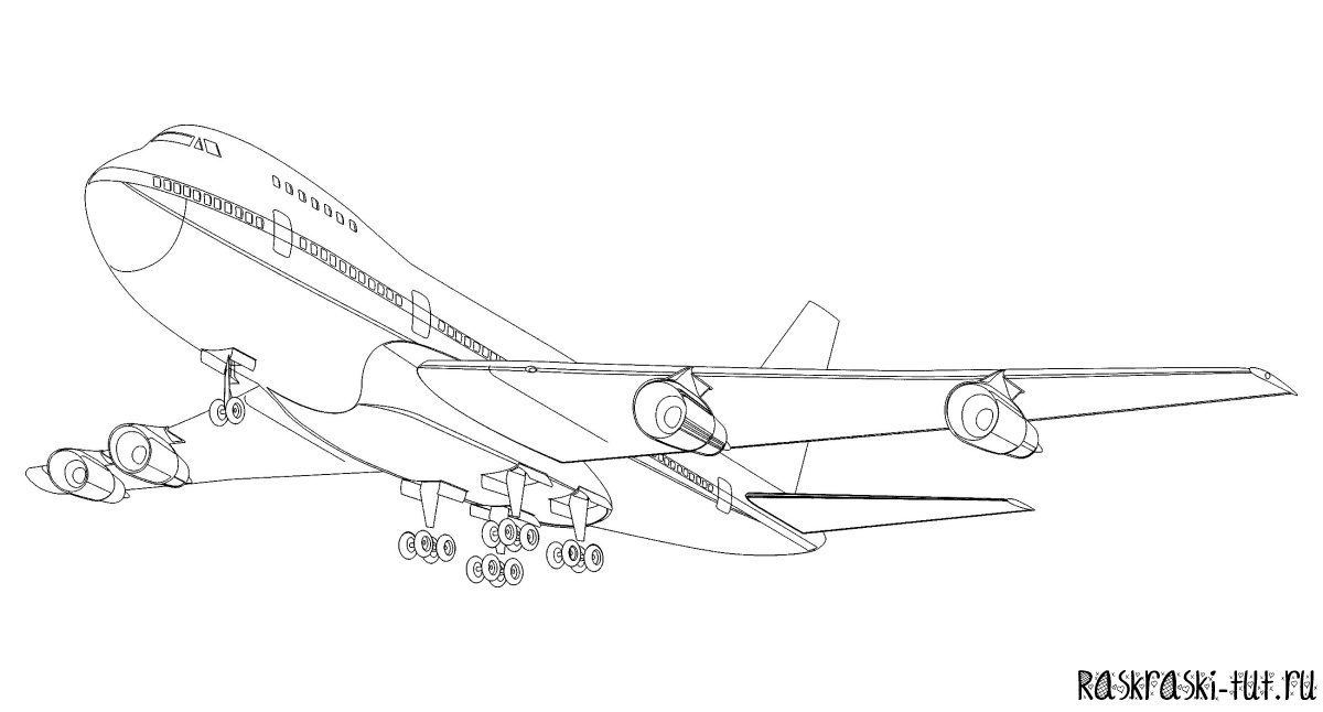 Как нарисовать самолет ан 225