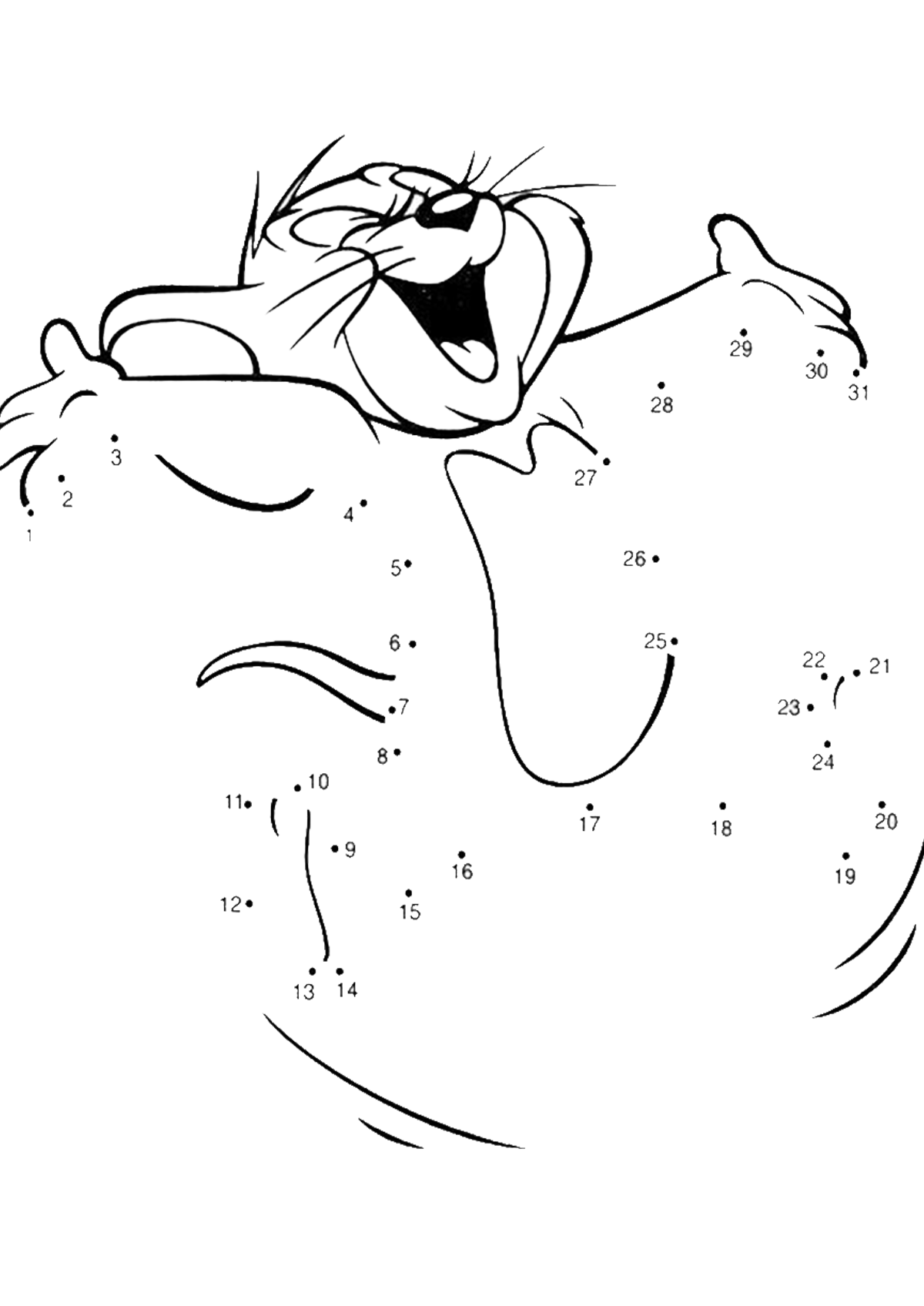 Обучающие раскраски соедини по точкам. Необходимо соединить по точкам цифры.