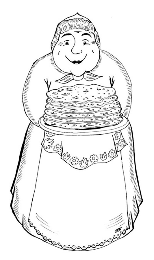 Масленица. Русский праздник. Печем блины. Уходи зима - приходи весна. 