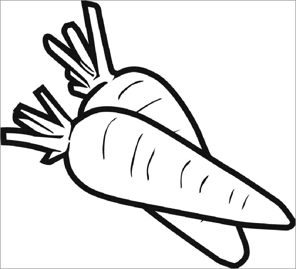 Морковка эскиз