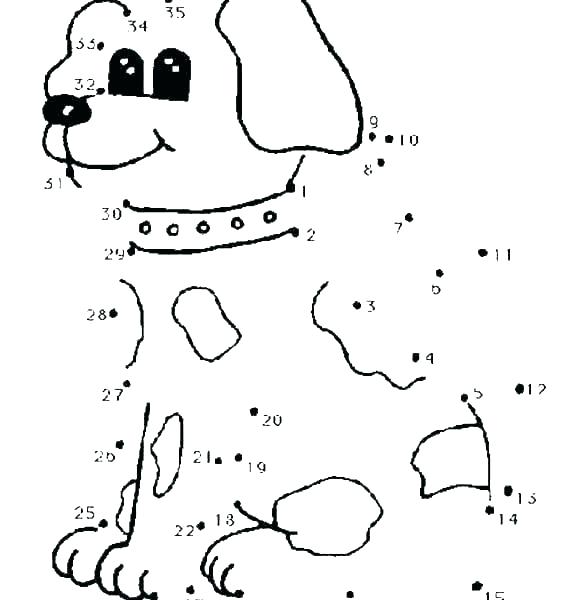 Раскраски для соединения по точкам