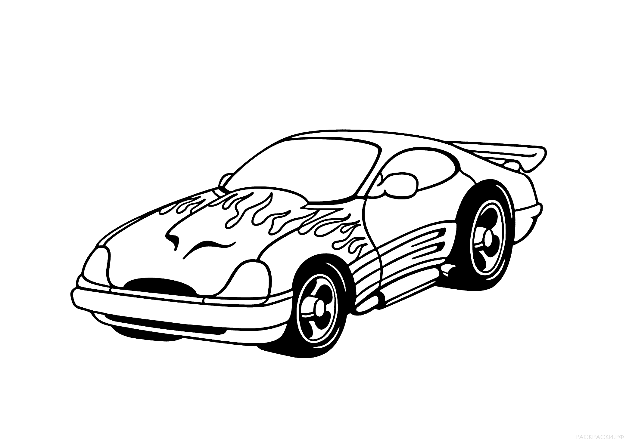 Раскраски гоночные машины для мальчиков школьников. Машины. 