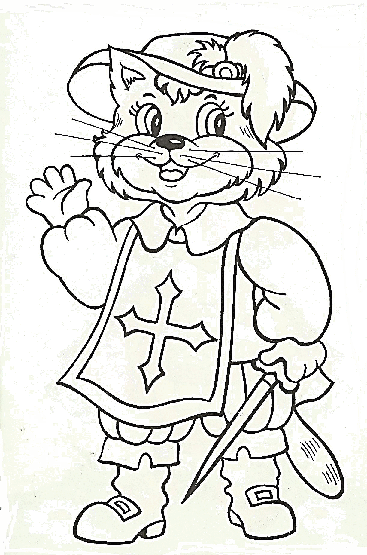 Раскраски про сказочных героев для маленьких детей. Обучающие раскраски.