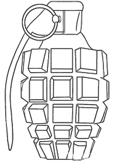 Раскраски оружие для мальчиков. Пистолеты. Автоматы. Пулеметы.
