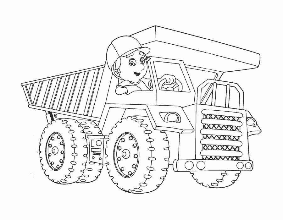 Раскраски грузовые машины для мальчиков. Раскрась грузовики.