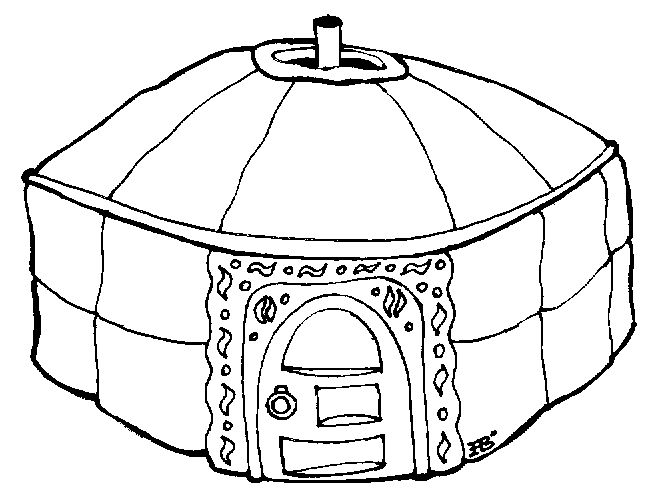 Раскраска праздник Наурыз. Наурыз. День весеннего равноденствия. 