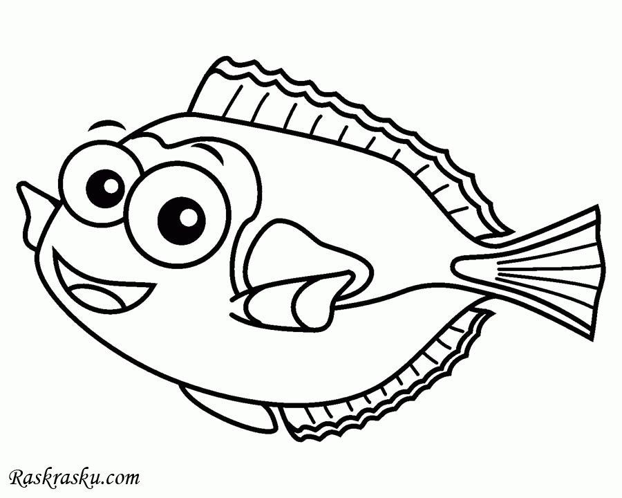 Раскраски для детей морские обитатели. Обитатели воды.       