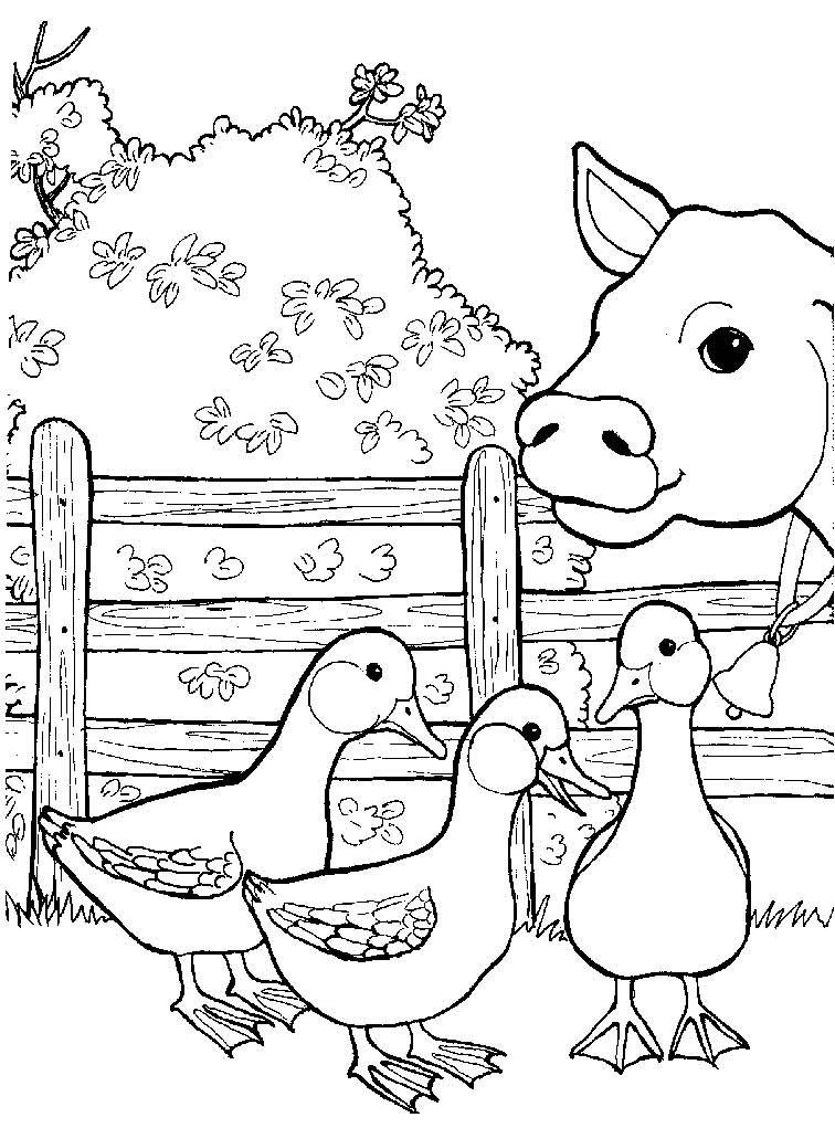 Раскраски для детей домашние животные. Наши питомцы.                      