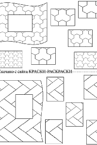 Раскраски для детей. Подбери нужную закладку. Раскраска для деток.