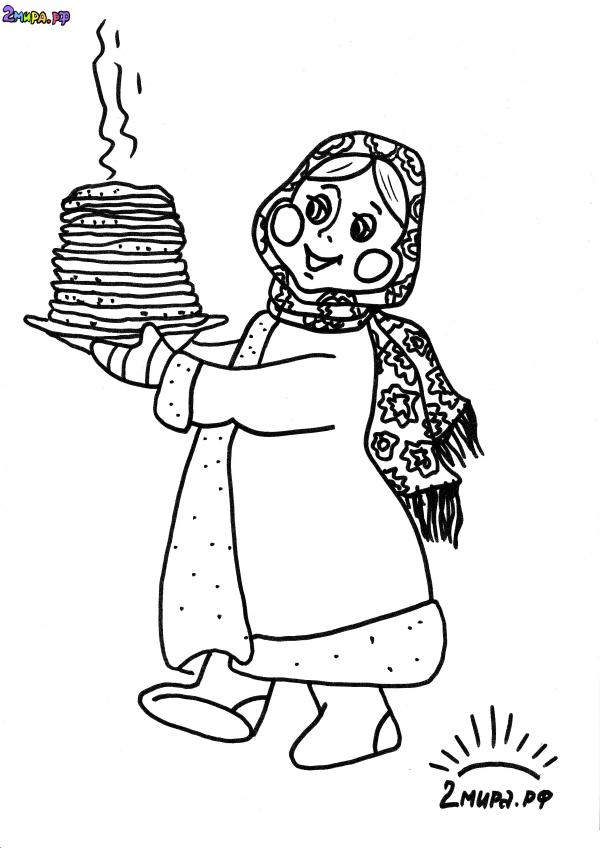 Масленица. Русский праздник. Печем блины. Уходи зима - приходи весна. 