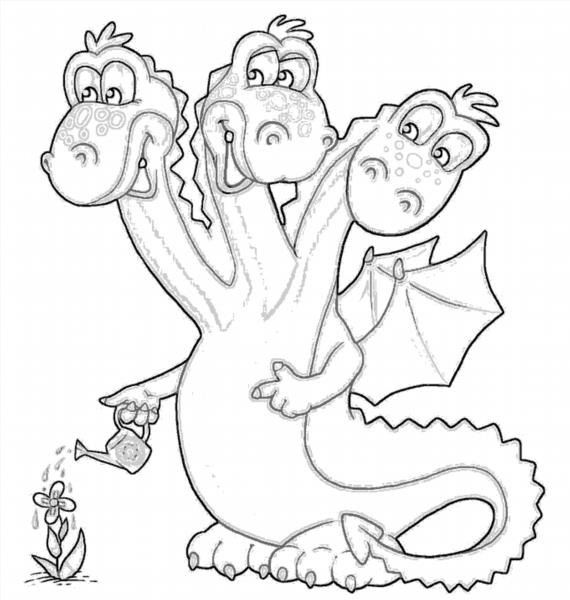 Раскраски про сказочных героев для маленьких детей. Обучающие раскраски.