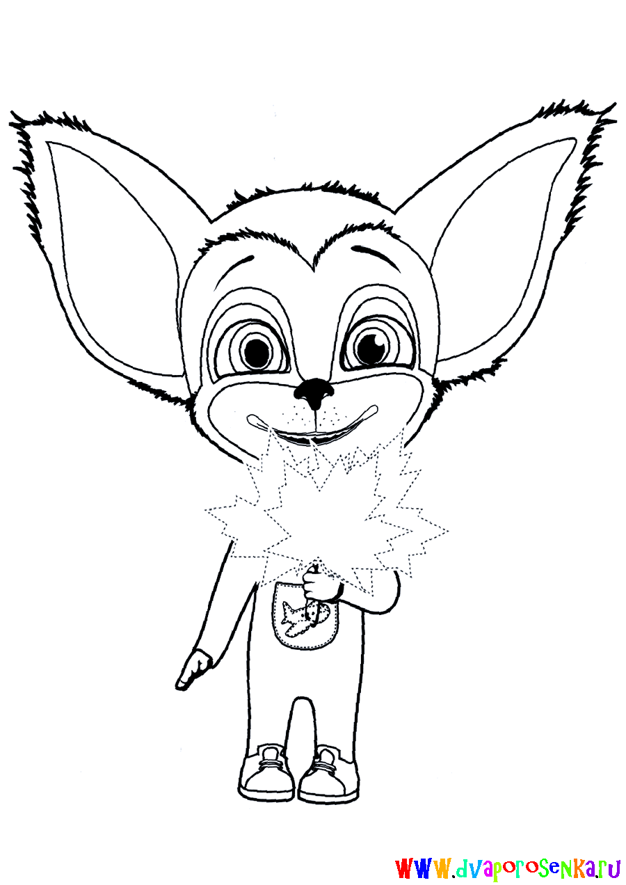 Раскраски для девочек Семья Барбоскиных. Мультфильм Барбоскины