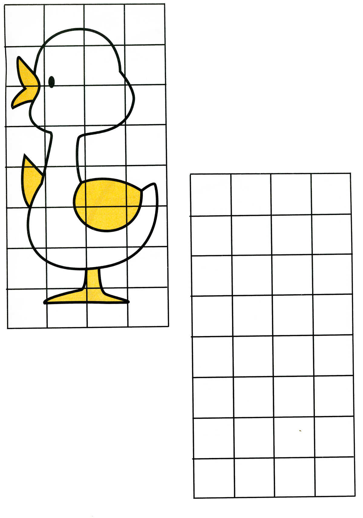в категории представлены раскраски рисуем по клеточкам для детей.