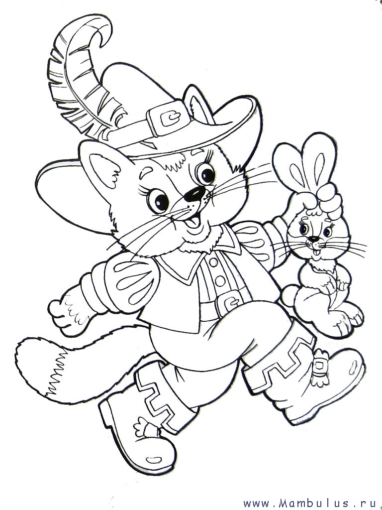 Раскраски про сказочных героев для маленьких детей. Обучающие раскраски.