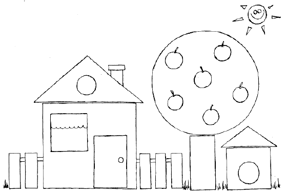 Раскраски геометрические фигуры. Детские раскраски для изучения геометрически...