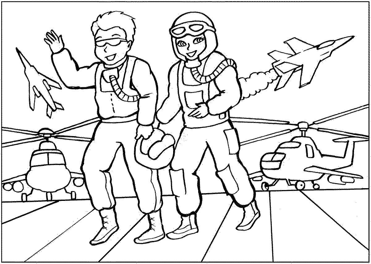 Раскрась профессии. Детские раскраски про профессии.Раскраски.