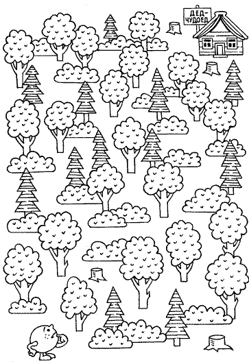 Раскраски из сказки колобок