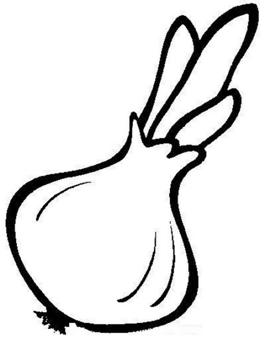 Изучаем овощи. Разукрась овощи. Раскраска для детей про овощи.