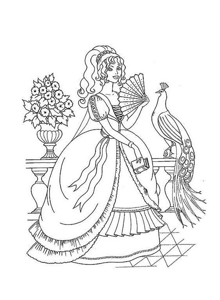 Раскраски для девочек королевы. Короли и королевы. Корона.  