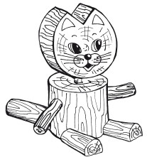 Раскраска про осенние поделки. Поделки из картона. Осенние поделки из листьев. 