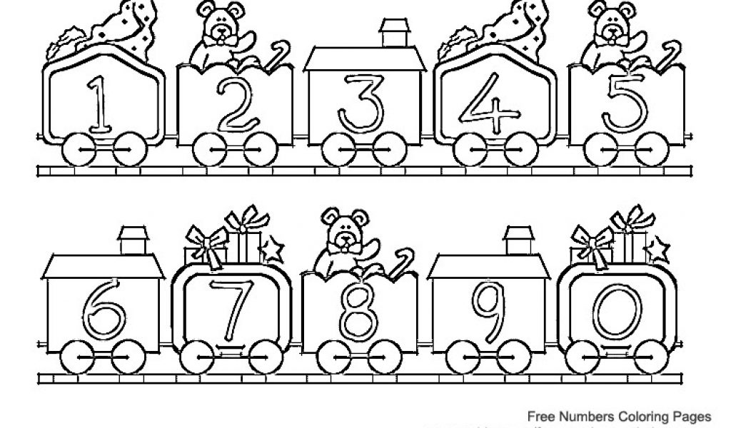 Раскраски цифры для первоклассников. Обучающие цифры. Один, два.