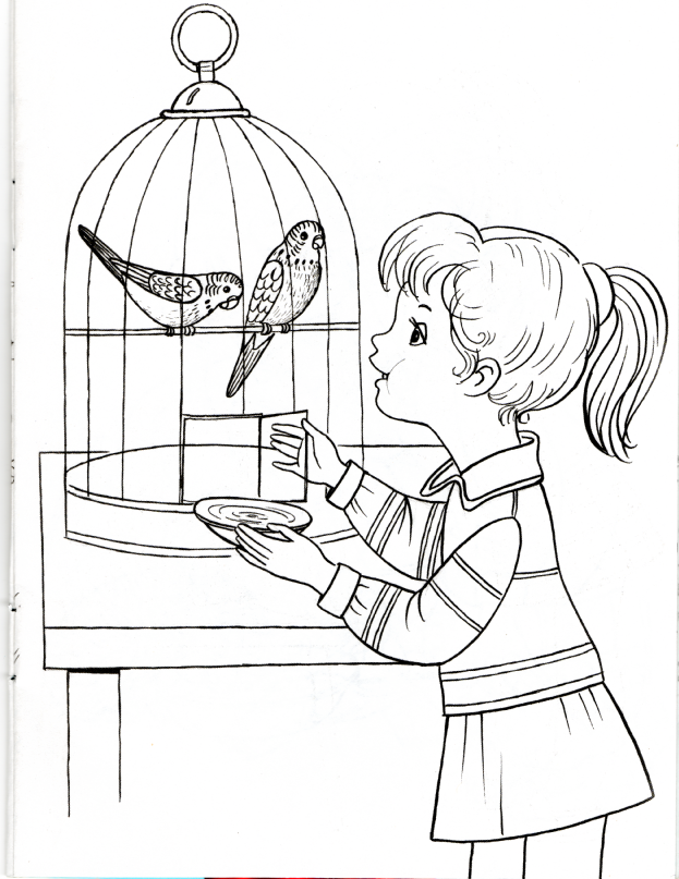 Обучающие раскраски хорошие манеры. Уступать место старшим.  