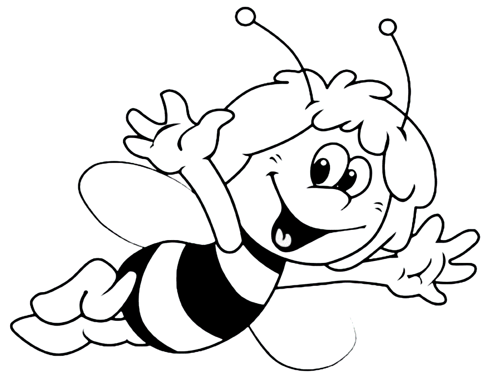 Пчелка раскраска. Пчела раскраска. Раскраска пчёлка для детей. Пчелка Майя раскраска. Раскраска пчела для детей