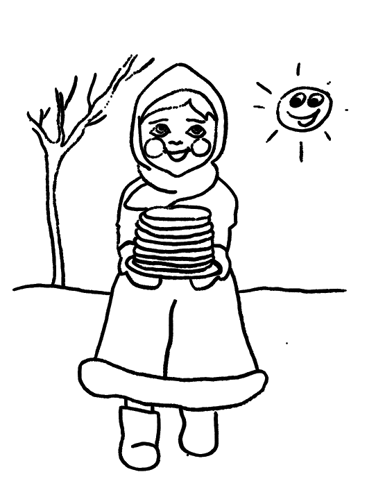 Масленица. Русский праздник. Печем блины. Уходи зима - приходи весна. 