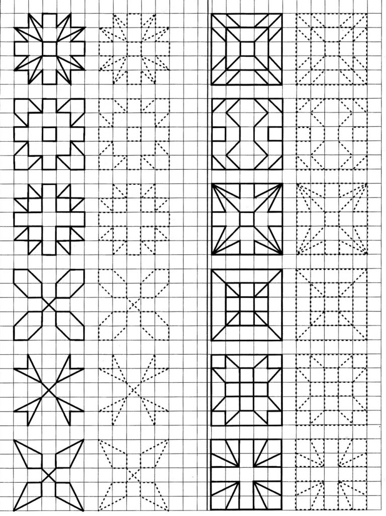 Детские раскраски повтори узор. Раскрась и повтори узор для детей.