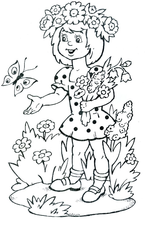 Раскраски про лето для детей. Летние каникулы. Каникулы летом.