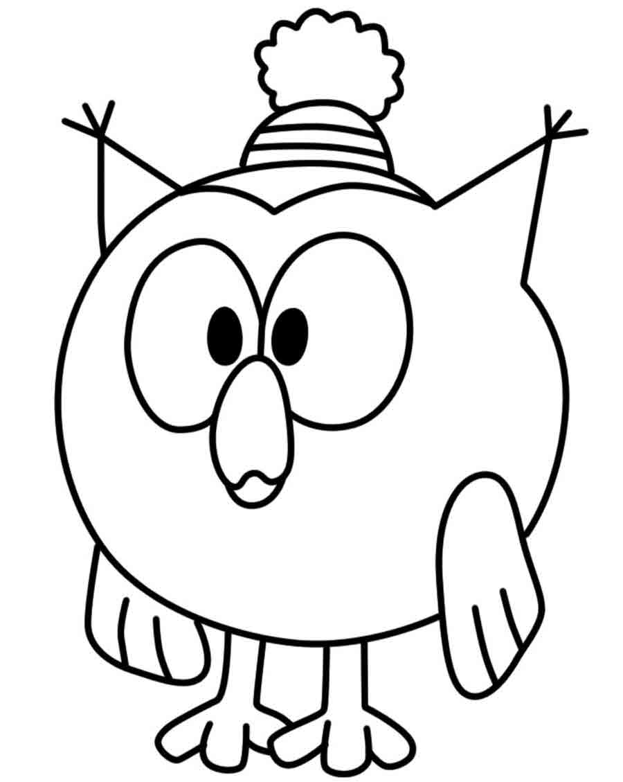 Раскраски для девочек смешарики.                            