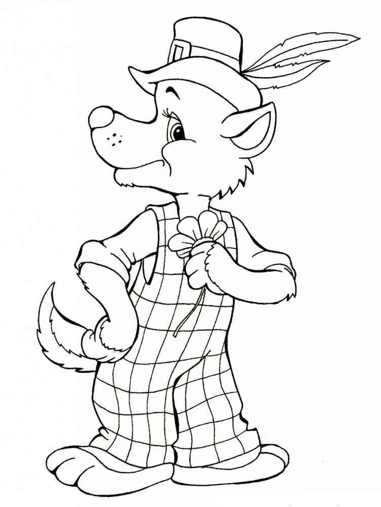 Раскраски про сказочных героев для маленьких детей. Обучающие раскраски.