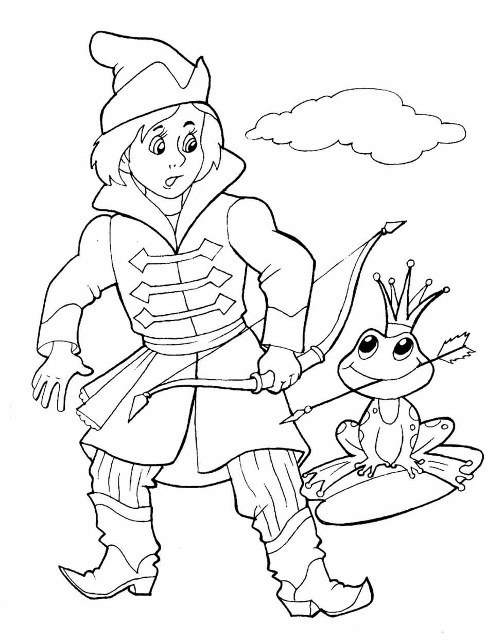 Раскраски про сказочных героев для маленьких детей. Обучающие раскраски.