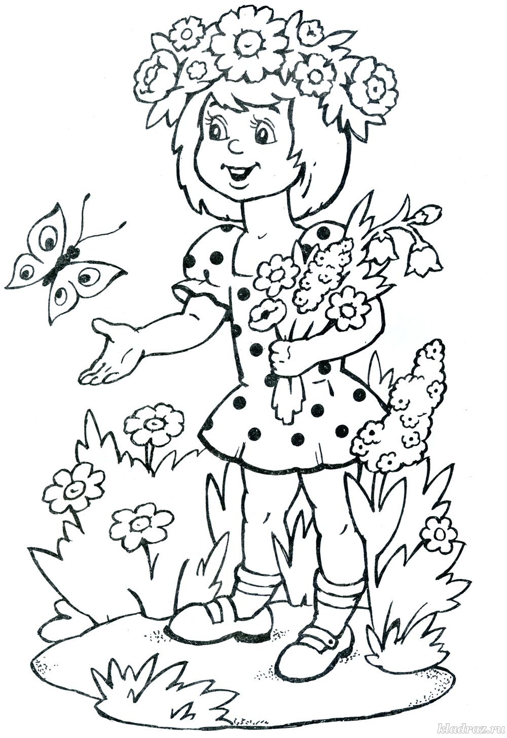 Раскраски про лето