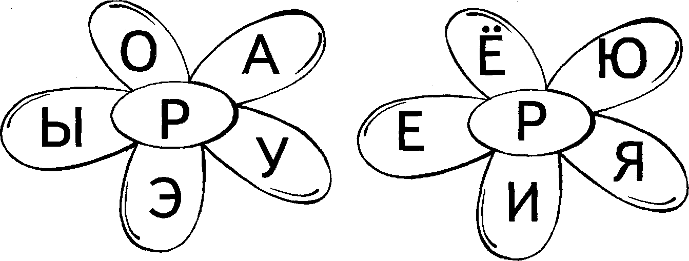 Раскрась схемы слогов на ромашках помоги бабочкам найти свои цветы правильный ответ на задание