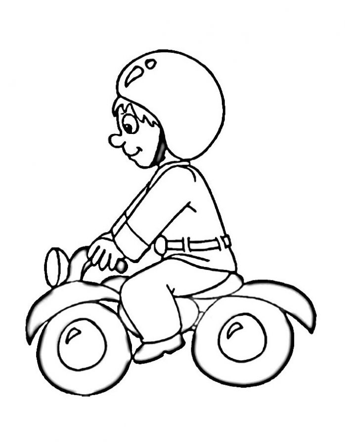 Раскраски мотоциклы