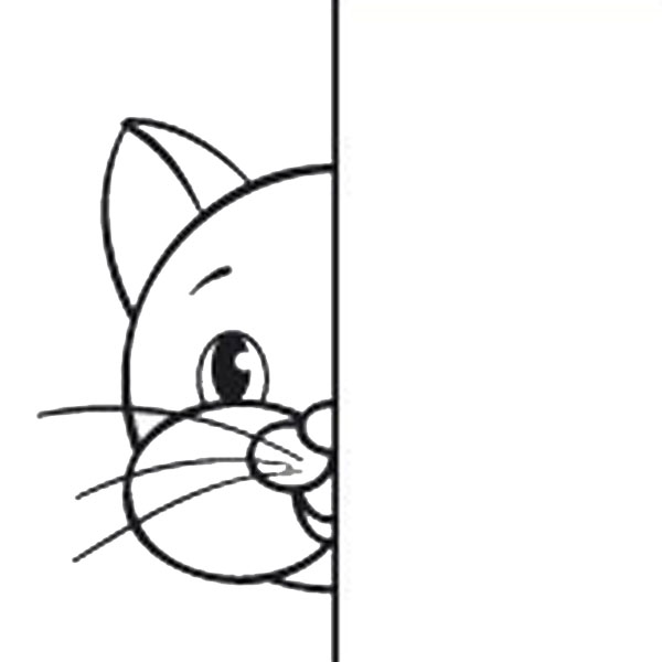 Дорисуй половину